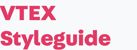 VTEX Styleguide